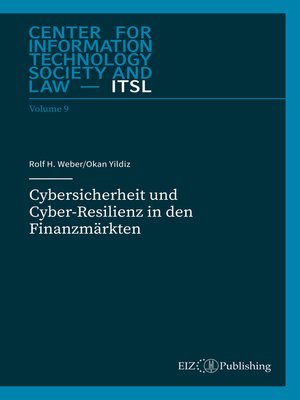 cover image of Cybersicherheit und Cyber-Resilienz in den Finanzmärkten